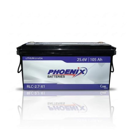 Phoenix Lithium Iron Phosphate (LiFePO4) 25.6V - RLC-2.7-X1